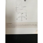 Ergonomic Office Desk Mesh Computer Chair High Back, Rolling Swivel Home Gaming Chairs with Wheels Comfy Lumbar Support, Flip-up Arms, 120° Tilt for Bedroom, Study, Work, Student, Ink